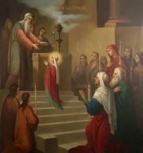 История и значение великого праздника Введение во храм Пресвятой Девы Марии